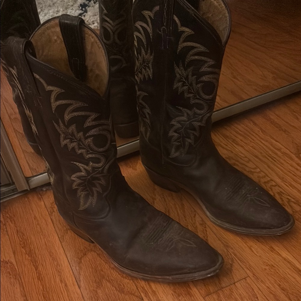 Men's Brown Tony Lama Western Boots